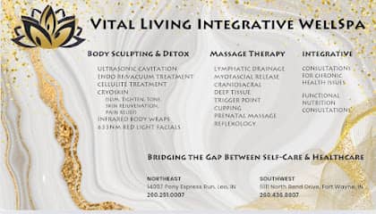 Vital Living Integrative WellSpa, Massage, Body Contouring Slimming and Cryo Therapy - Day spa in Fort Wayne